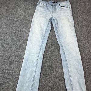 Crash Men Slim Fit Light Wash Blue Denim Jeans 30x32 RN130351